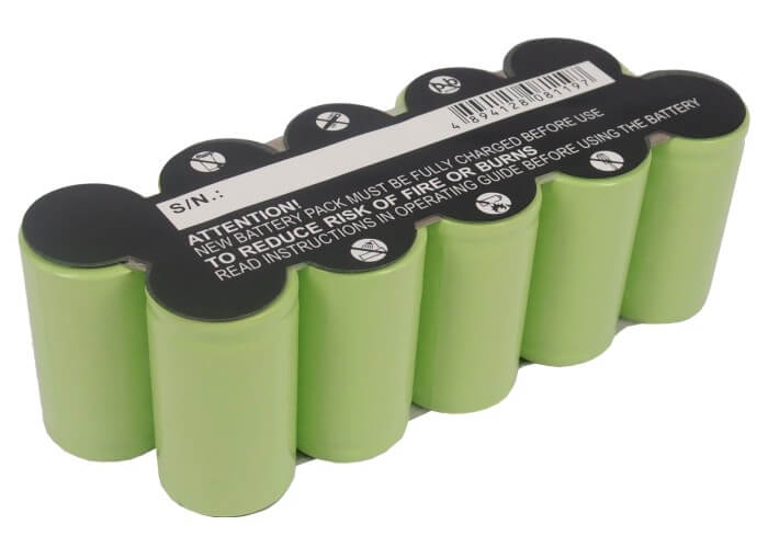 12.0V, 3000mAh, Ni-MH Battery fits Gardena, 2110, 2150, 36Wh