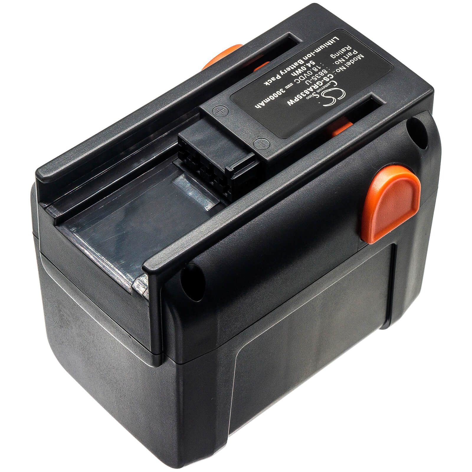 18.0V, 3000mAh, Li-ion Battery fits Gardena, 48-li, 8840, 54Wh