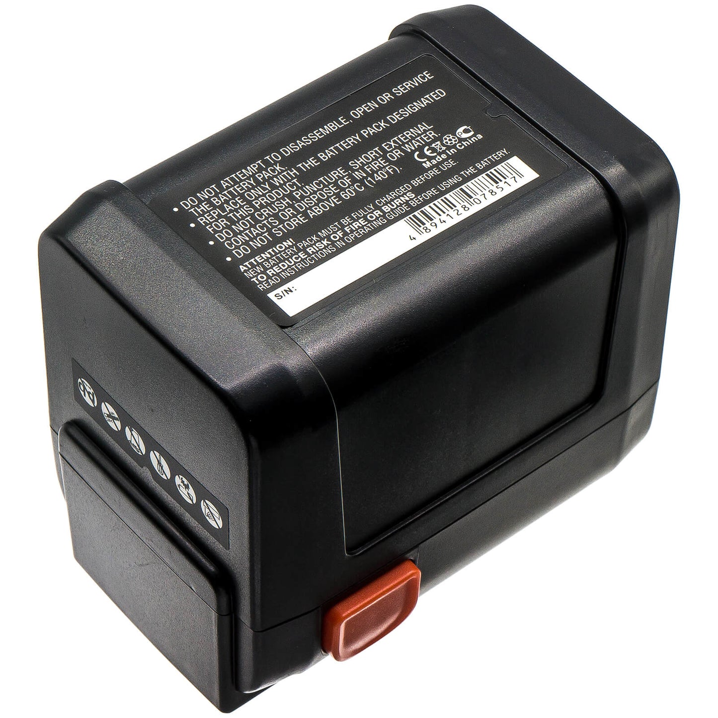 18.0V, 3000mAh, Li-ion Battery fits Gardena, 48-li, 8840, 54Wh