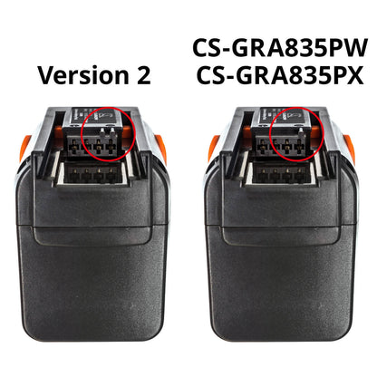 18.0V, 5000mAh, Li-ion Battery fits Gardena, 48-li, 8840, 90Wh