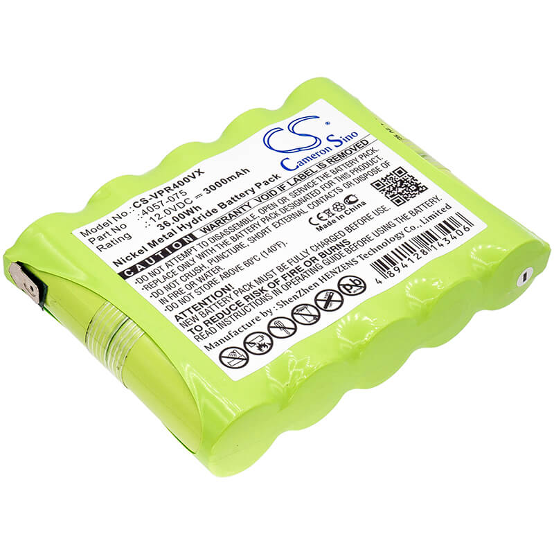 12.0V, 3000mAh, Ni-MH Battery fits Wolf Garten, 4057-075, 40er Bai, 36Wh