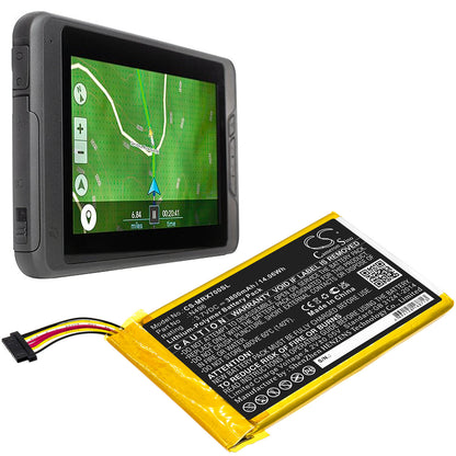 3.7V, 3800mAh, Li-Polymer Battery fits Magellan, Trx7, 14.06Wh