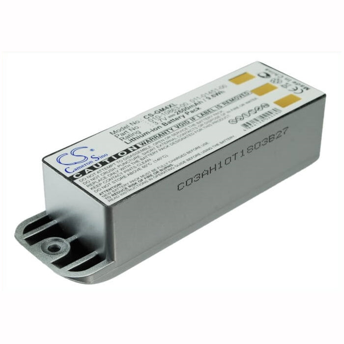 3.7V, 2600mAh, Li-ion Battery fits Garmin, Zumo 400, Zumo 450, 9.62Wh