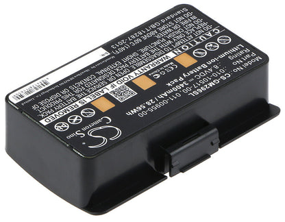 8.4V, 3400mAh, Li-ion Battery fits Garmin, 010-00543-00, 100054300, 28.56Wh