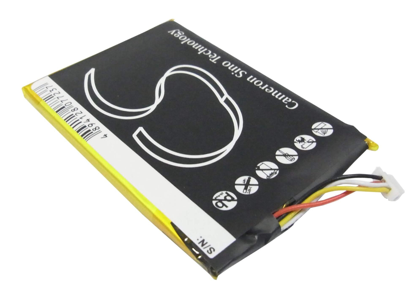 3.7V, 2000mAh, Li-Polymer Battery fits Skygolf, Skycaddie Breeze Sgx Sgxw, Skycaddie Sgx, 7.4Wh