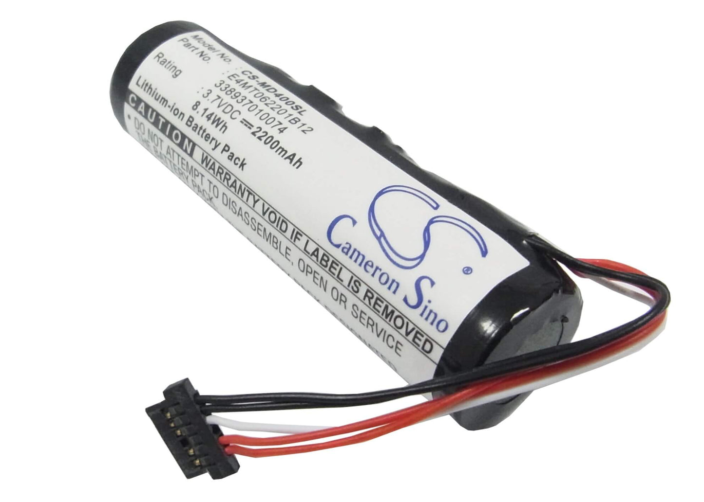 3.7V, 2200mAh, Li-ion Battery fits Medion, Pan405, Pna400, 8.14Wh