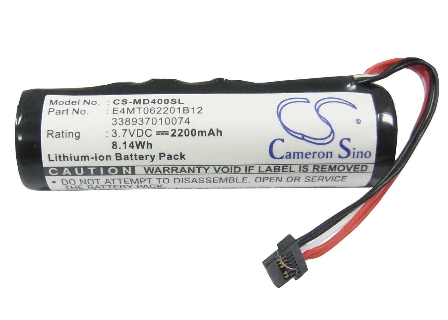 3.7V, 2200mAh, Li-ion Battery fits Medion, Pan405, Pna400, 8.14Wh