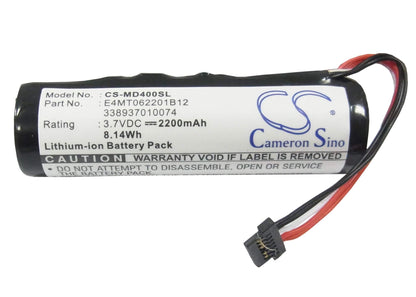 3.7V, 2200mAh, Li-ion Battery fits Navigon, Pna-5000, Transonic 5000, 8.14Wh