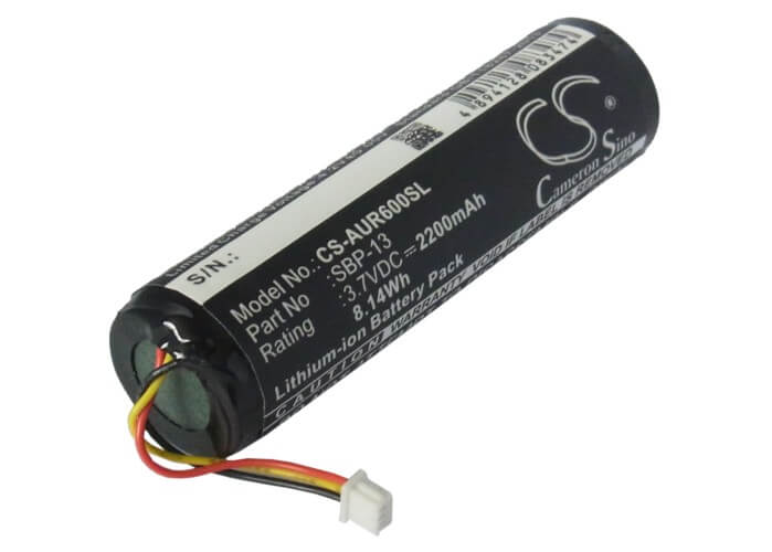 3.7V, 2200mAh, Li-ion Battery fits Asus, R600, 8.14Wh