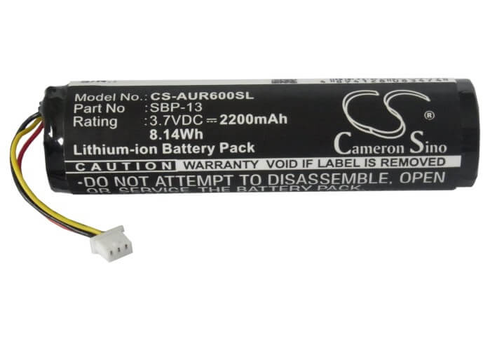 3.7V, 2200mAh, Li-ion Battery fits Asus, R600, 8.14Wh