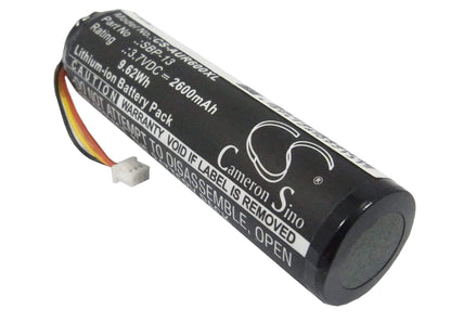 3.7V, 2600mAh, Li-ion Battery fits Asus, R600, 9.62Wh