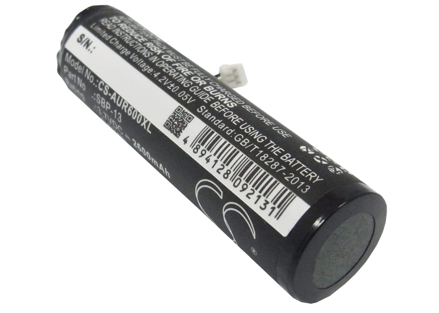 3.7V, 2600mAh, Li-ion Battery fits Asus, R600, 9.62Wh