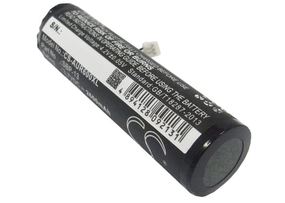 3.7V, 2600mAh, Li-ion Battery fits Asus, R600, 9.62Wh