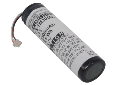 3.7V, 2300mAh, Li-ion Battery fits Tomtom, Go 300, Go 400, 8.51Wh