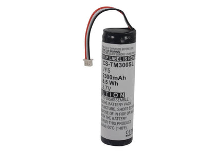 3.7V, 2300mAh, Li-ion Battery fits Tomtom, Go 300, Go 400, 8.51Wh