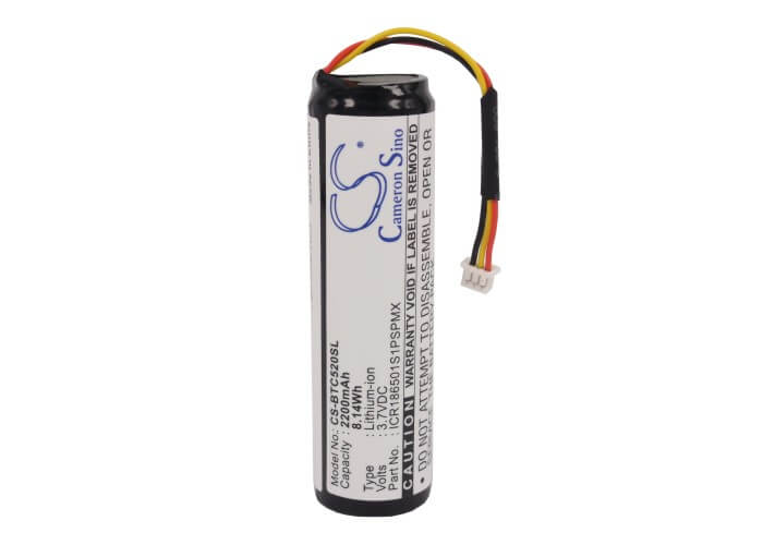 3.7V, 2200mAh, Li-ion Battery fits Blaupunkt, Lucca 5.2, Travelpilot Lucca, 8.14Wh