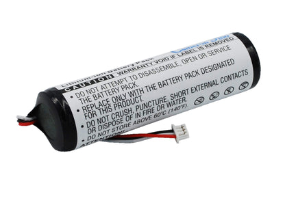 3.7V, 2600mAh, Li-ion Battery fits Tomtom, Go 300, Go 400, 9.62Wh