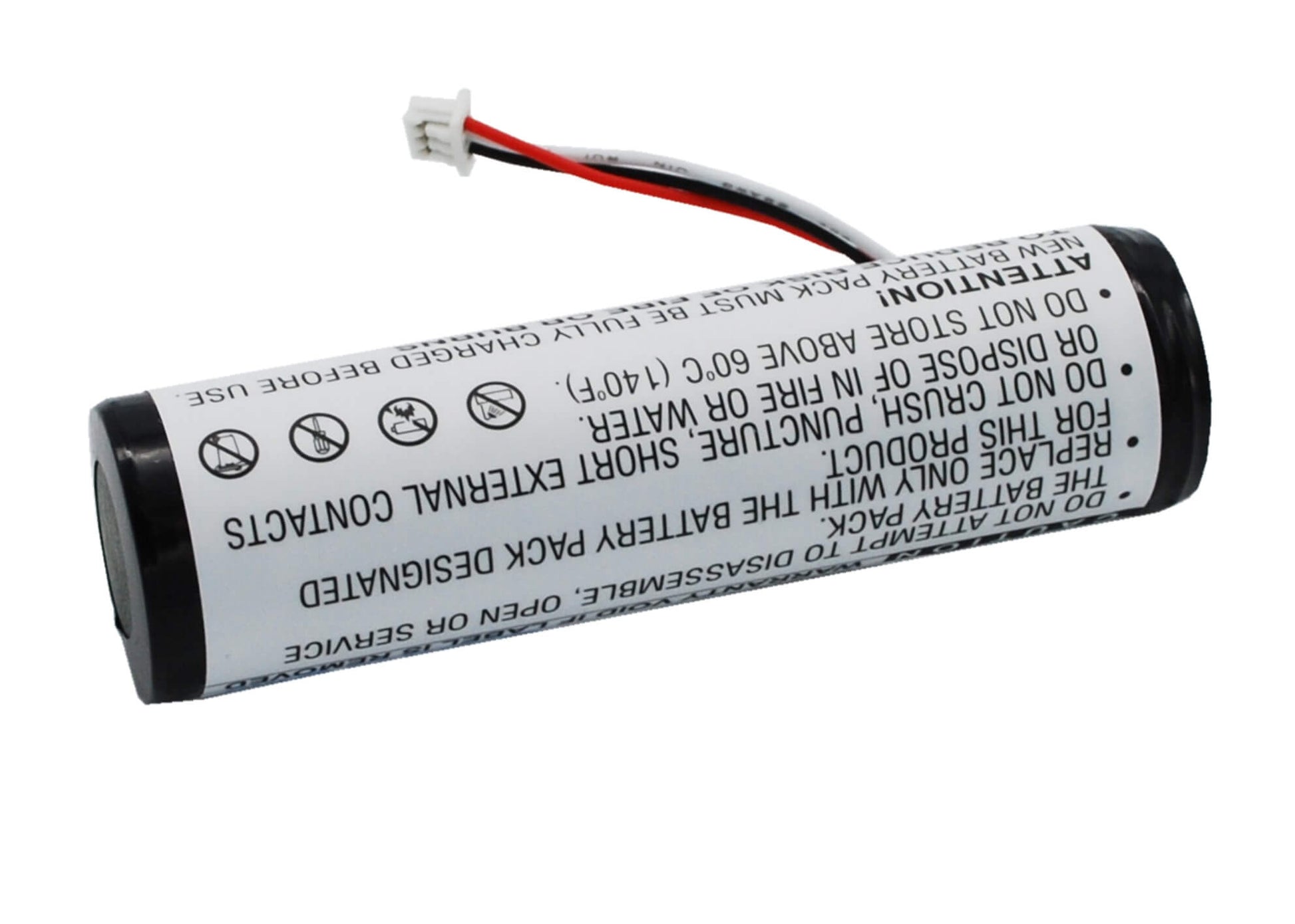 3.7V, 2600mAh, Li-ion Battery fits Tomtom, Go 300, Go 400, 9.62Wh
