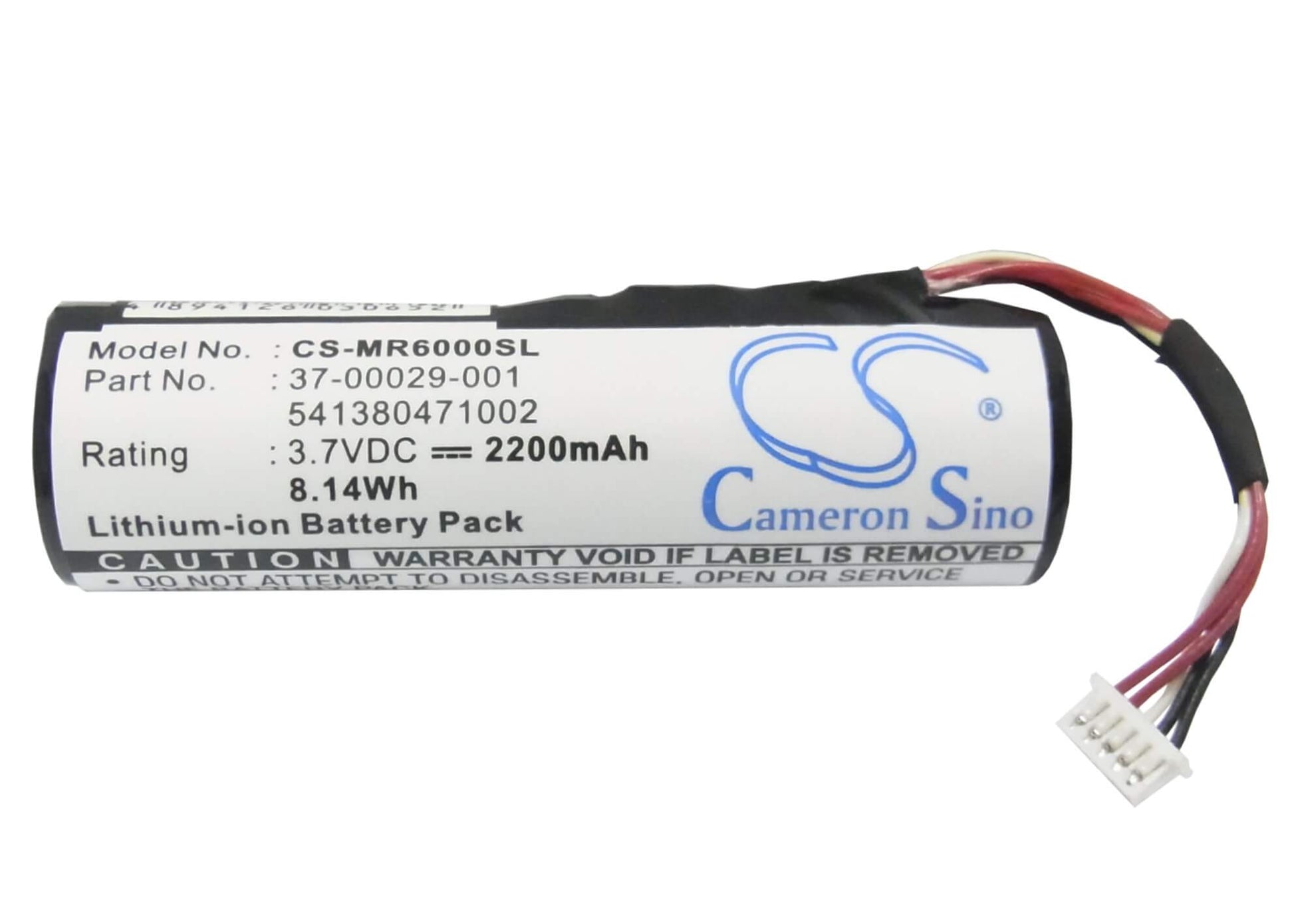 3.7V, 2200mAh, Li-ion Battery fits Magellan, Roadmate 6000, Roadmate 6000t, 8.14Wh