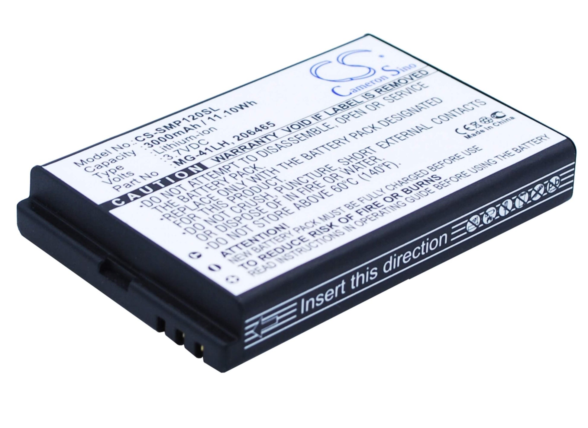 3.7V, 3000mAh, Li-ion Battery fits Chc, Lt30, Lt30gd, 11.1Wh