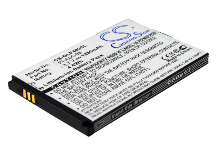 3.7V, 1250mAh, Li-ion Battery fits Golf Buddy, Buddy World, Dsc-gb400, 4.625Wh