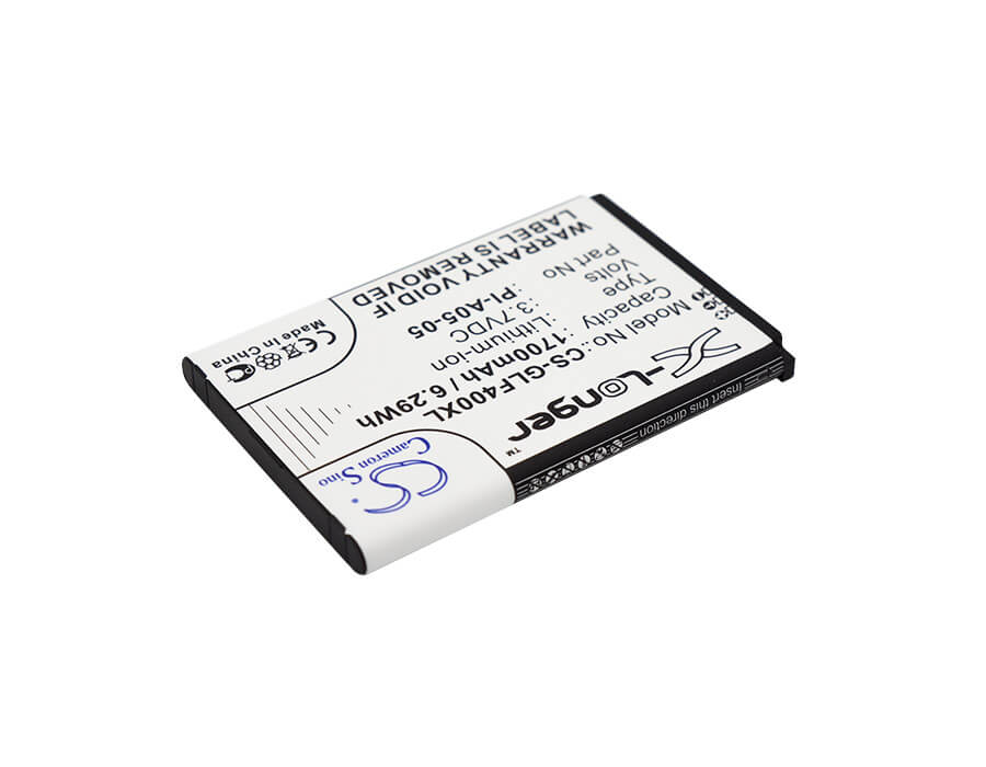 3.7V, 1700mAh, Li-ion Battery fits Golf Buddy, Dsc-gb400, World, 6.29Wh