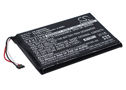 3.7V, 1500mAh, Li-ion Battery fits Garmin, 010-01188-02, 2689lmt, 5.55Wh