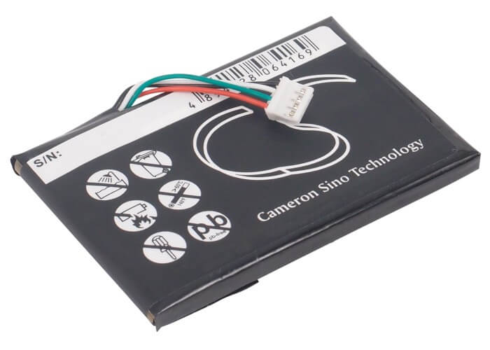 3.7V, 1300mAh, Li-Polymer Battery fits Navigon, 8110, 81xx, 4.81Wh
