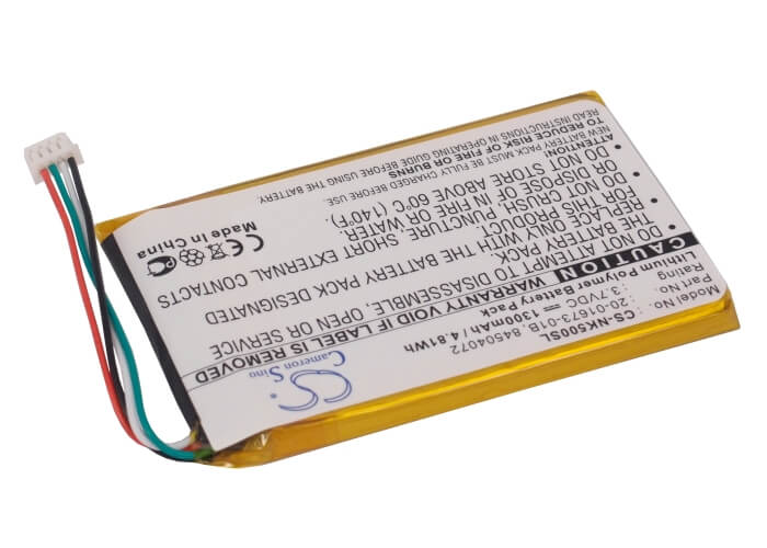 3.7V, 1300mAh, Li-Polymer Battery fits Nokia, 500, Pd-14, 4.81Wh