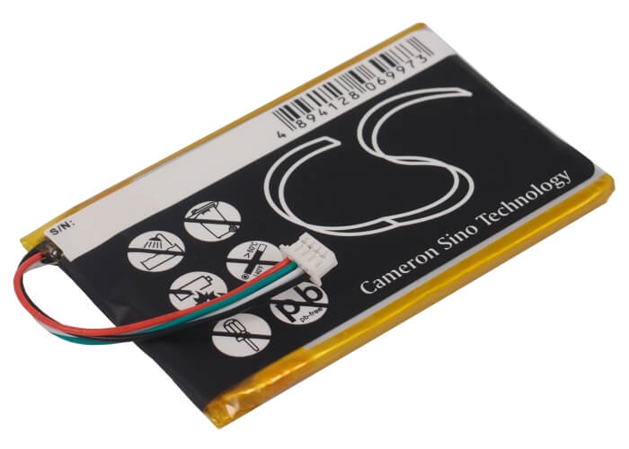 3.7V, 1300mAh, Li-Polymer Battery fits Nokia, 500, Pd-14, 4.81Wh