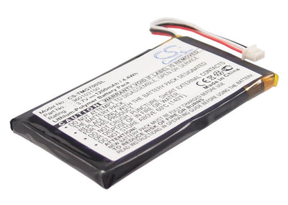 3.7V, 1200mAh, Li-Polymer Battery fits Tomtom, Go 7000, Go 7000 Hd, 4.44Wh