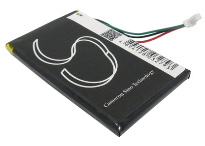 3.7V, 1250mAh, Li-Polymer Battery fits Garmin, Nuvi 1690, Nuvi 1690t, 4.625Wh