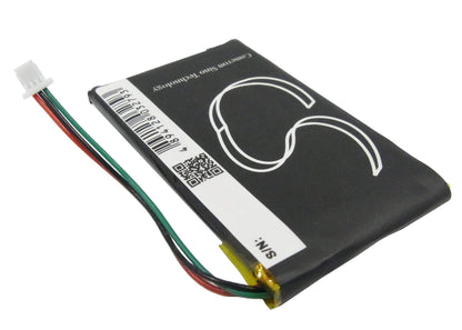 3.7V, 1250mAh, Li-Polymer Battery fits Garmin, Nuvi 1690, Nuvi 1690t, 4.625Wh