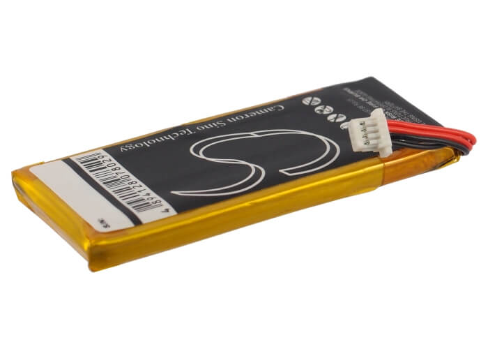 3.7V, 1200mAh, Li-Polymer Battery fits Insignia, Ns-nav01, 4.44Wh