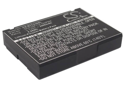 3.7V, 2400mAh, Li-Polymer Battery fits Blaupunkt, Lucca 5.3, 8.88Wh