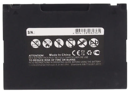 3.7V, 2400mAh, Li-Polymer Battery fits Blaupunkt, Lucca 5.3, 8.88Wh