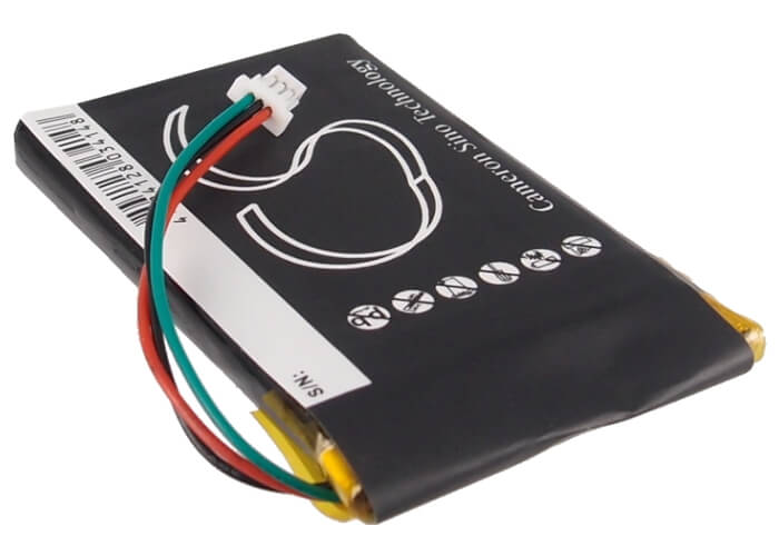 3.7V, 1250mAh, Li-Polymer Battery fits Garmin, Nuvi 770, Nuvi 770t, 4.625Wh