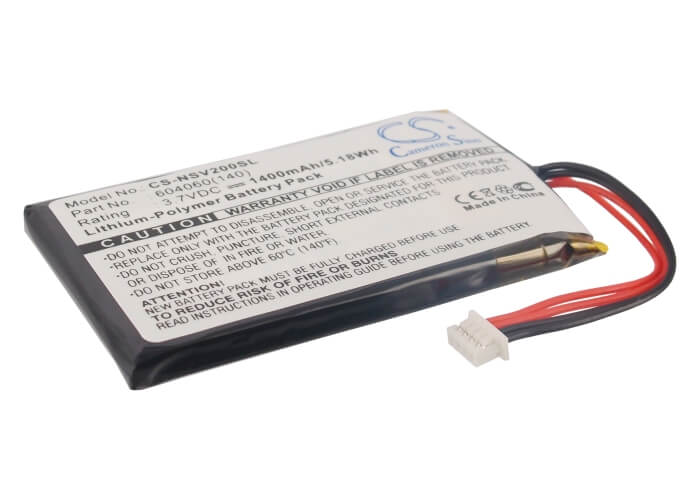 3.7V, 1400mAh, Li-Polymer Battery fits Insignia, Ns-ncv20, 5.18Wh