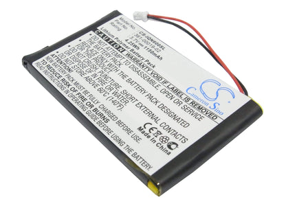 3.7V, 1150mAh, Li-Polymer Battery fits Garmin, Nuvi 600, Nuvi 610, 4.255Wh