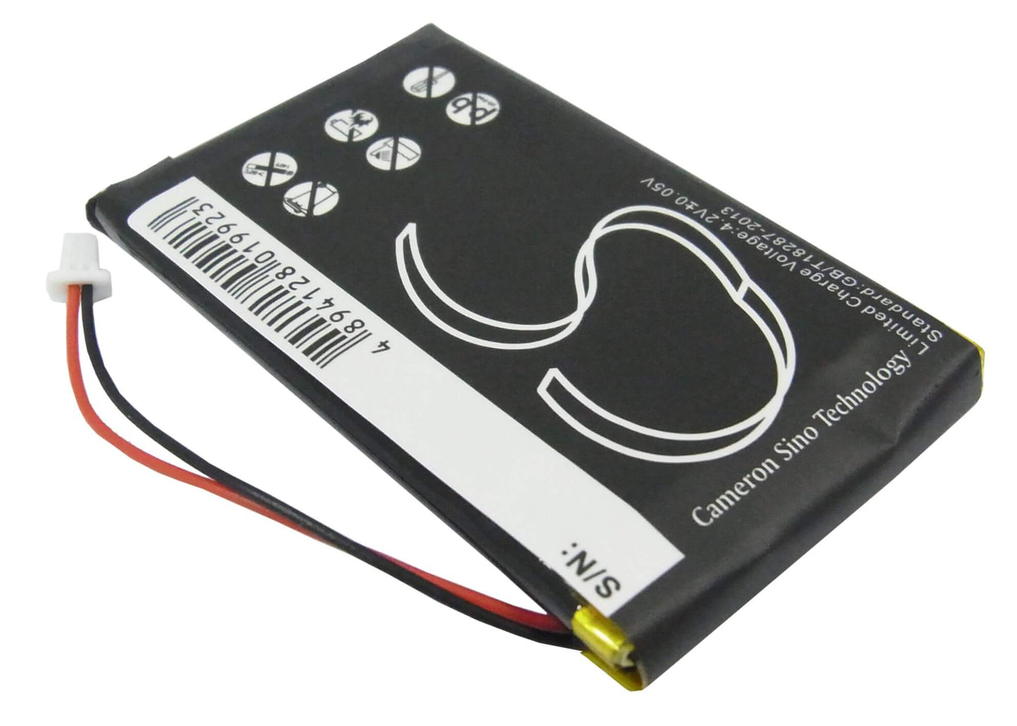 3.7V, 1150mAh, Li-Polymer Battery fits Garmin, Nuvi 600, Nuvi 610, 4.255Wh