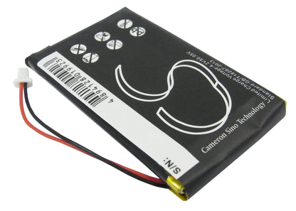 3.7V, 1150mAh, Li-Polymer Battery fits Garmin, Nuvi 600, Nuvi 610, 4.255Wh