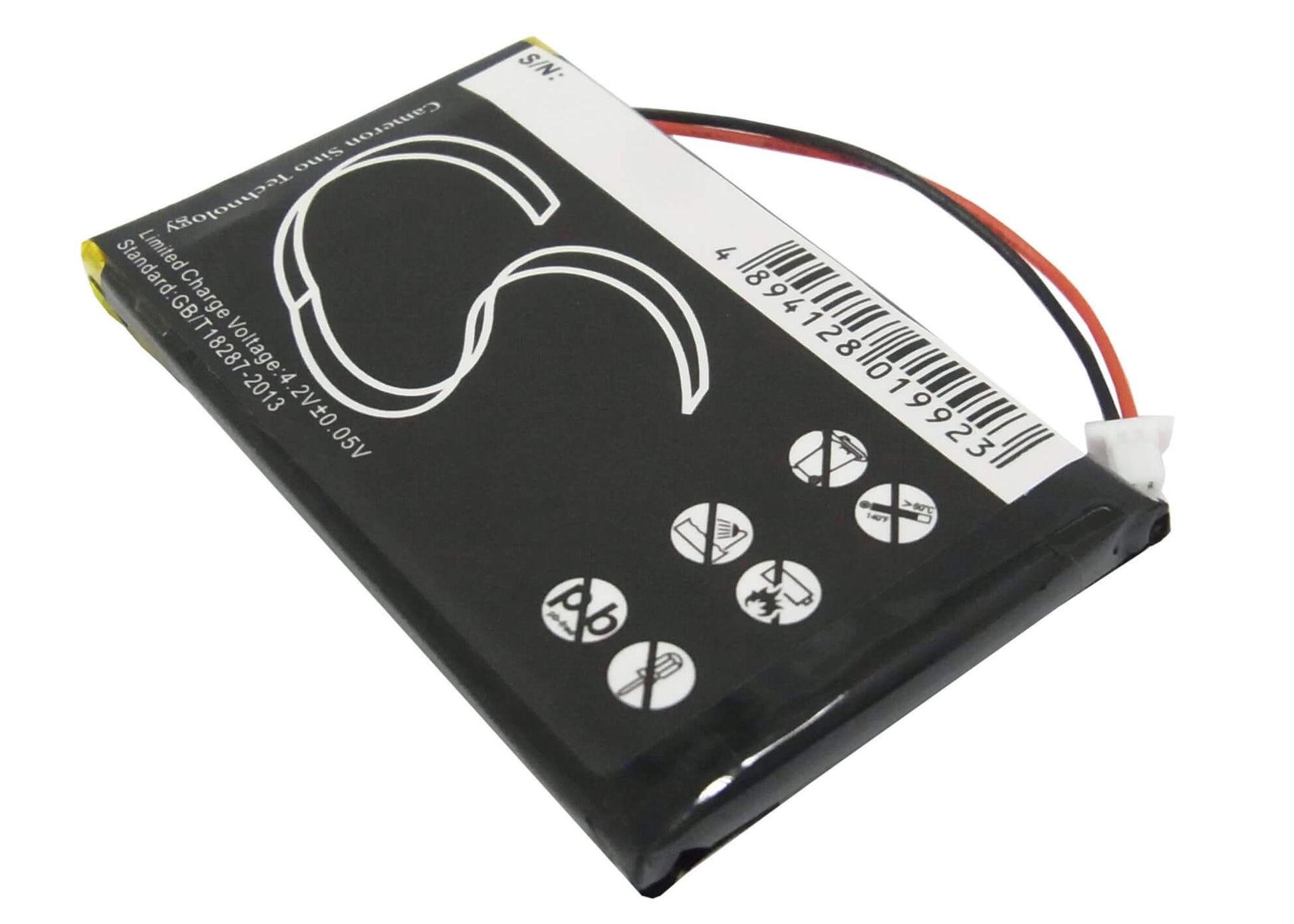 3.7V, 1150mAh, Li-Polymer Battery fits Garmin, Nuvi 600, Nuvi 610, 4.255Wh