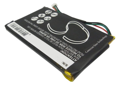 3.7V, 1300mAh, Li-Polymer Battery fits Magellan, Roadmate 1400, Roadmate 1412, 4.81Wh