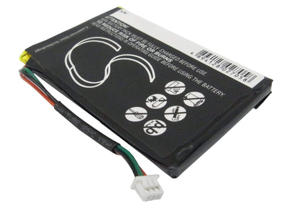 3.7V, 1300mAh, Li-Polymer Battery fits Magellan, Roadmate 1400, Roadmate 1412, 4.81Wh