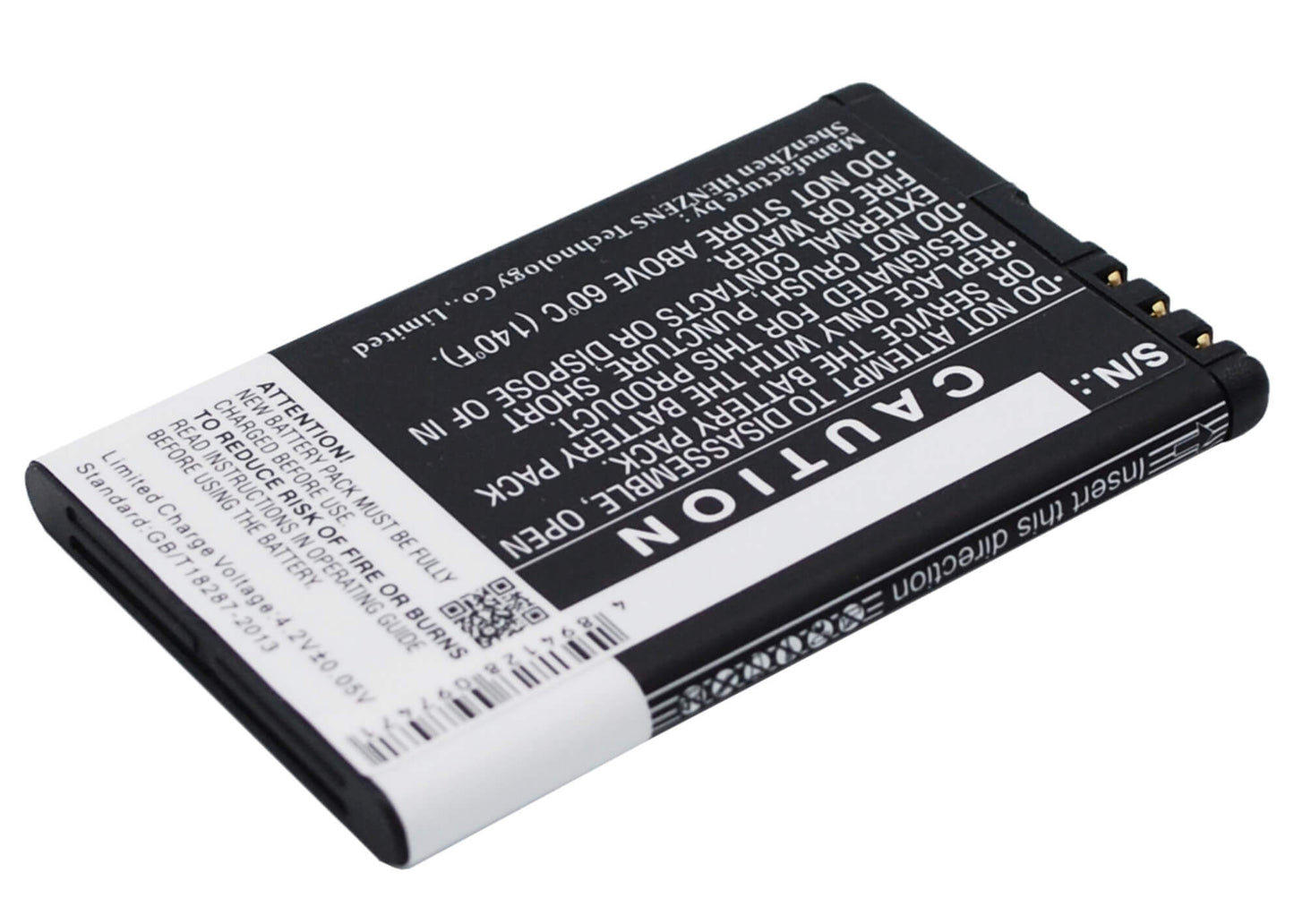 3.7V, 1200mAh, Li-ion Battery fits Navgear, Motorradnavi Slx-350, Tourmate Slx-350, 4.44Wh