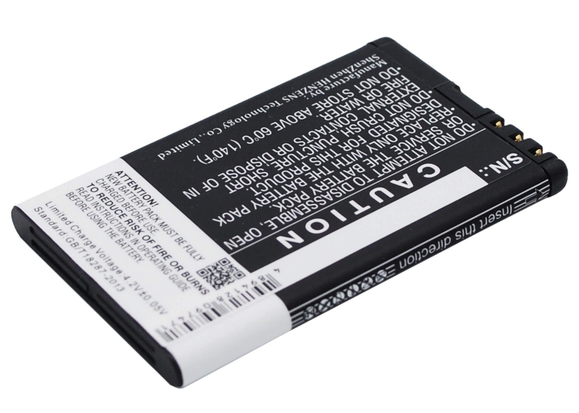 3.7V, 1200mAh, Li-ion Battery fits Navgear, Motorradnavi Slx-350, Tourmate Slx-350, 4.44Wh