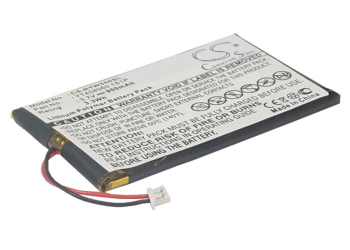 3.7V, 900mAh, Li-Polymer Battery fits Rightway, 550, 3.33Wh