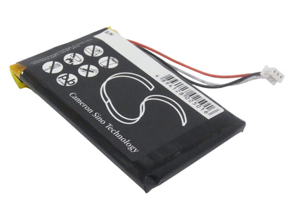 3.7V, 1300mAh, Li-Polymer Battery fits Tomtom, 340s Live Xl, Go 920, 4.81Wh