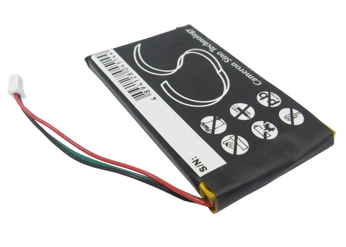3.7V, 1250mAh, Li-Polymer Battery fits Garmin, Nuvi 285, Nuvi 285w, 4.625Wh