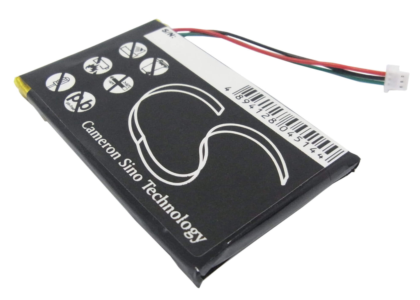 3.7V, 1250mAh, Li-Polymer Battery fits Garmin, Nuvi 285, Nuvi 285w, 4.625Wh